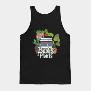 Books and plants Tank Top
